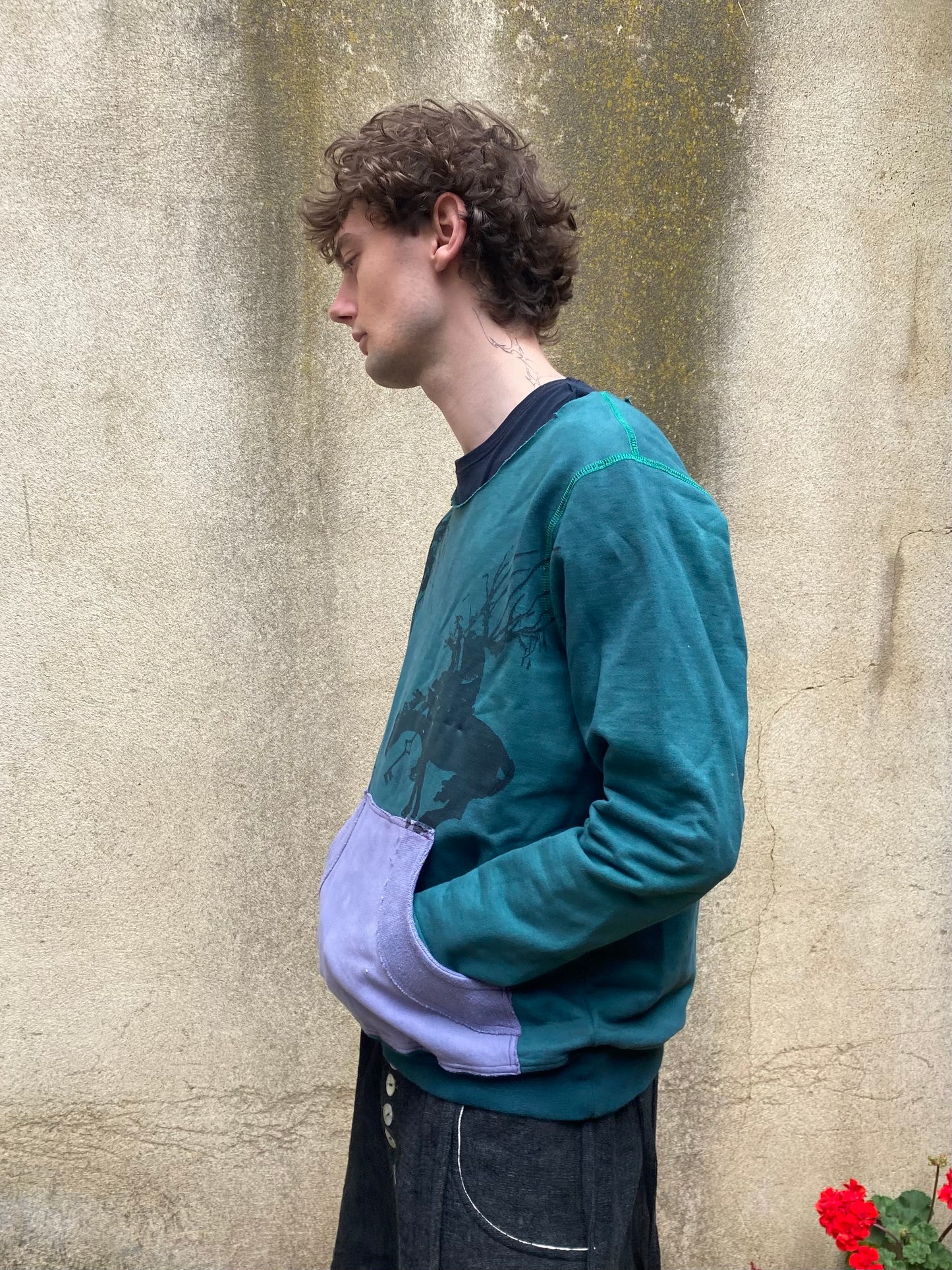 Cursed Wanderer Pocketed Crewneck