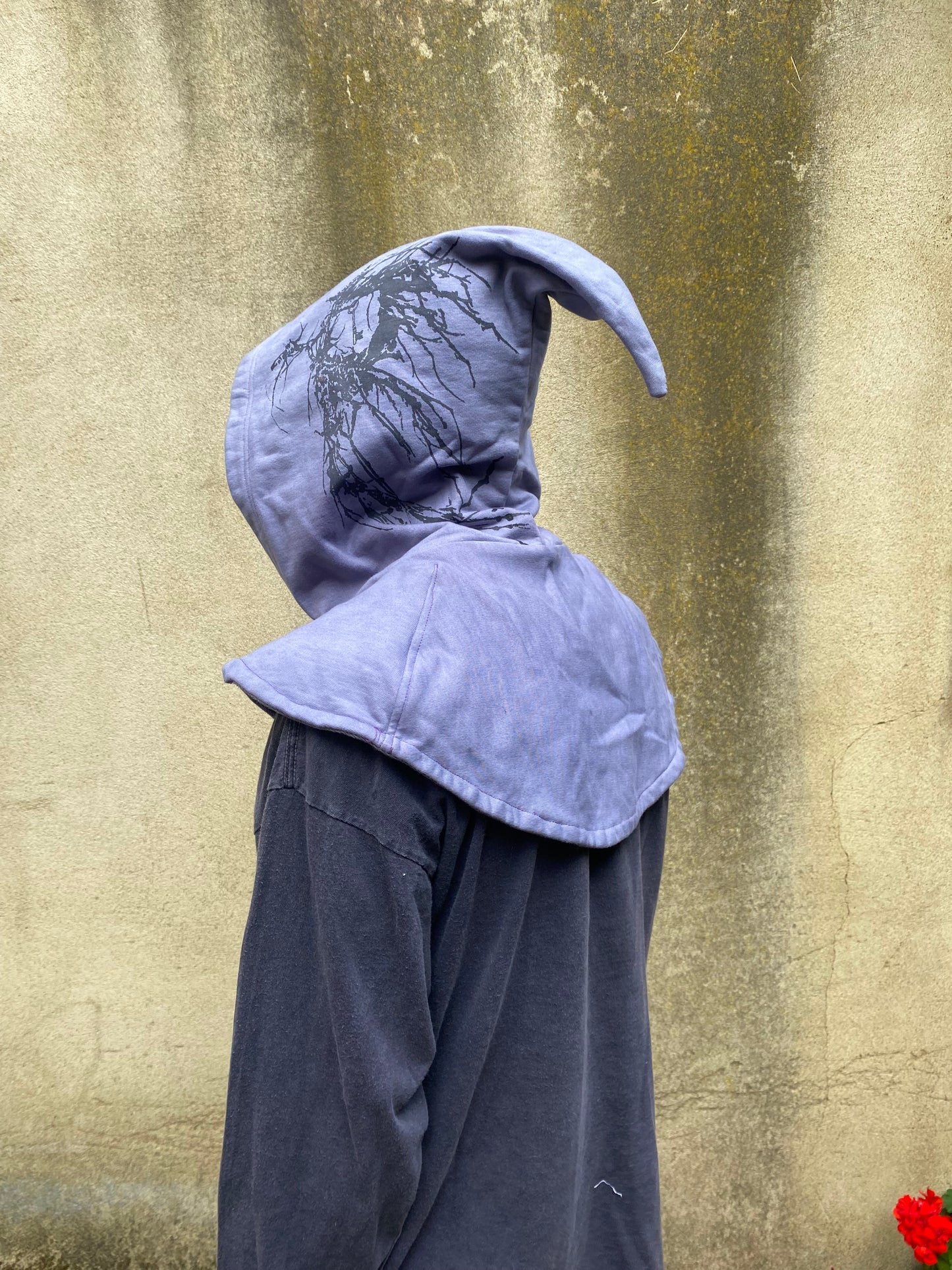 Liripipe hood