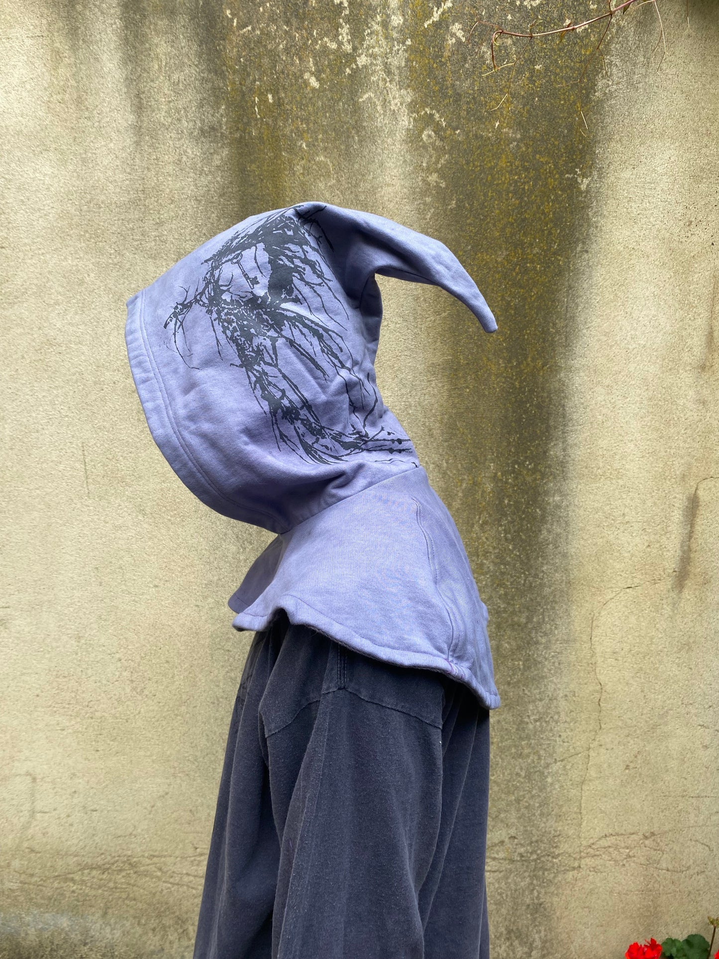 Liripipe hood