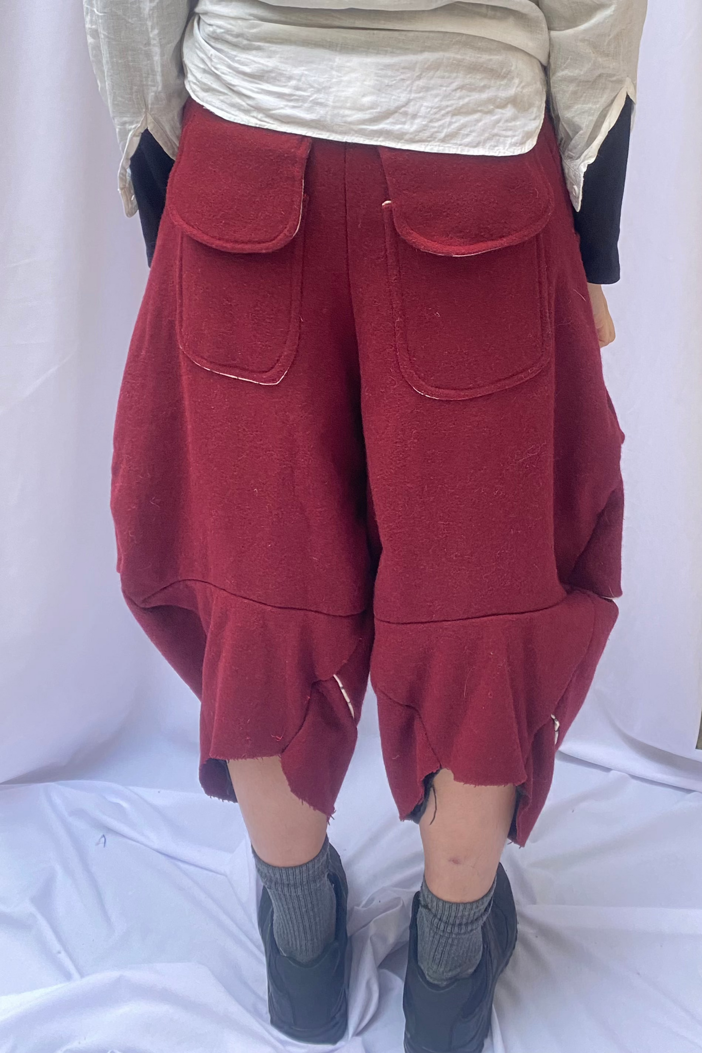 Pleated Armour Trouser
