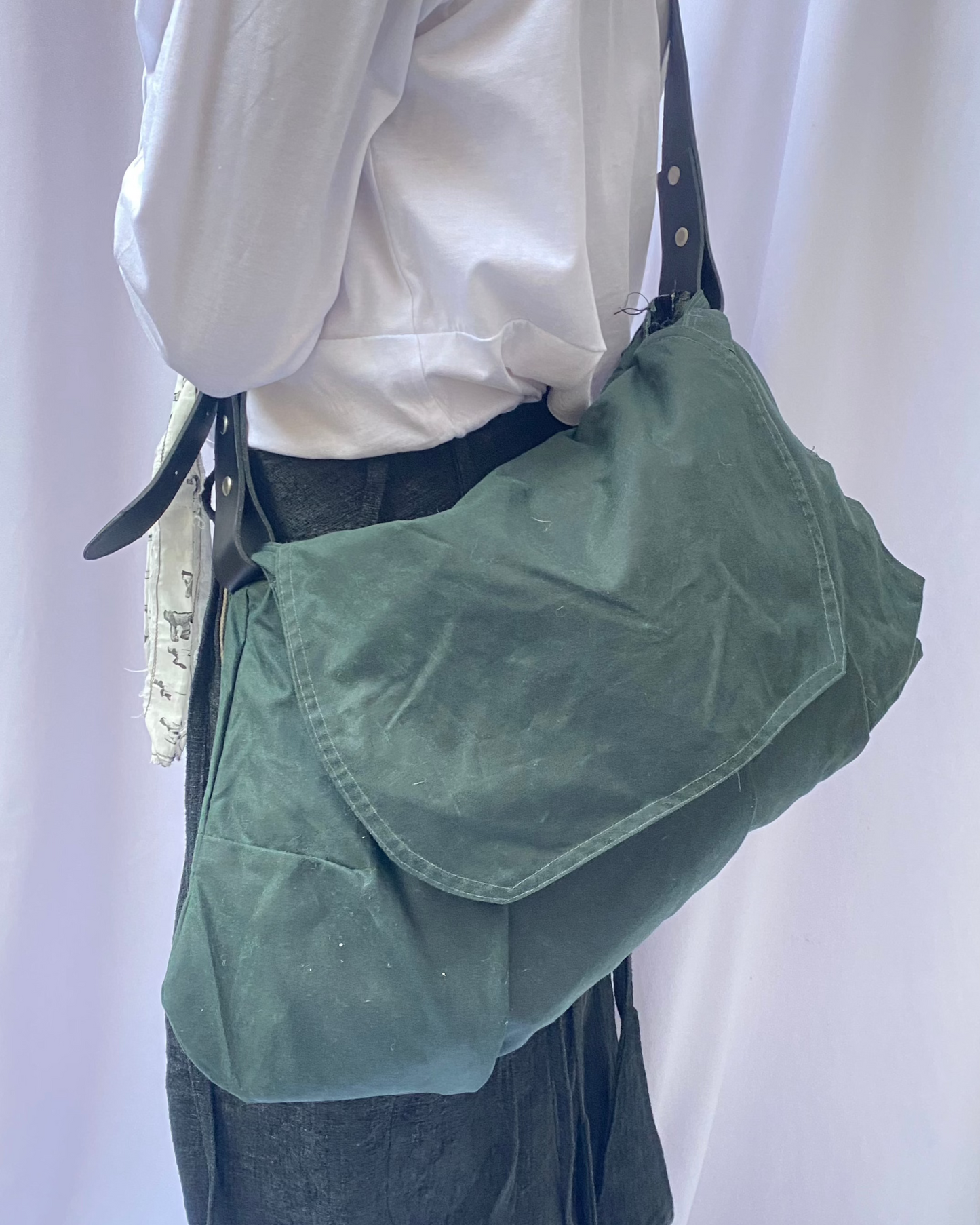 Waxed Cotton Armour Bag