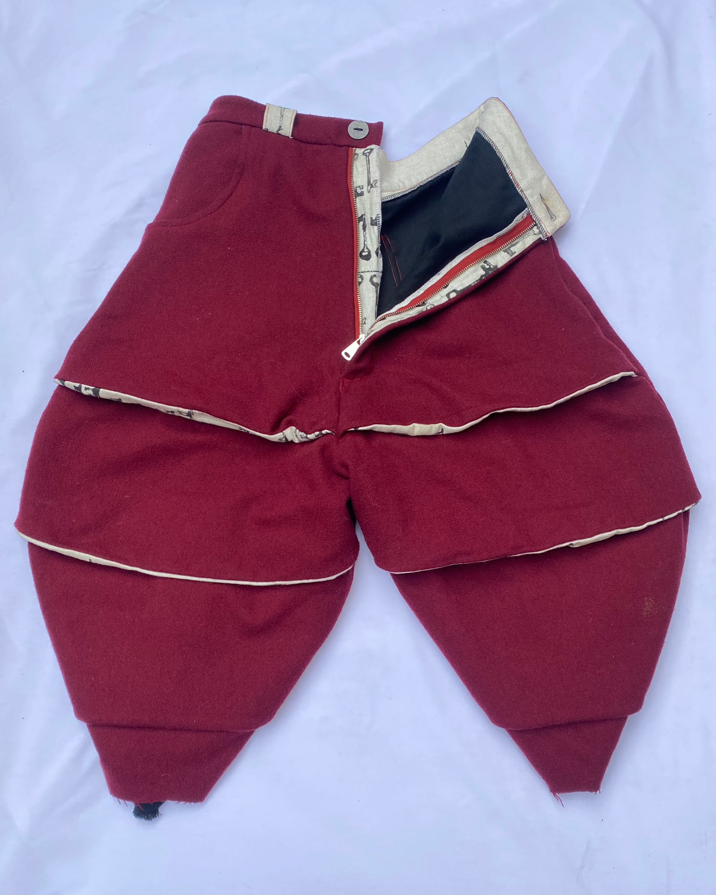 Pleated Armour Trouser