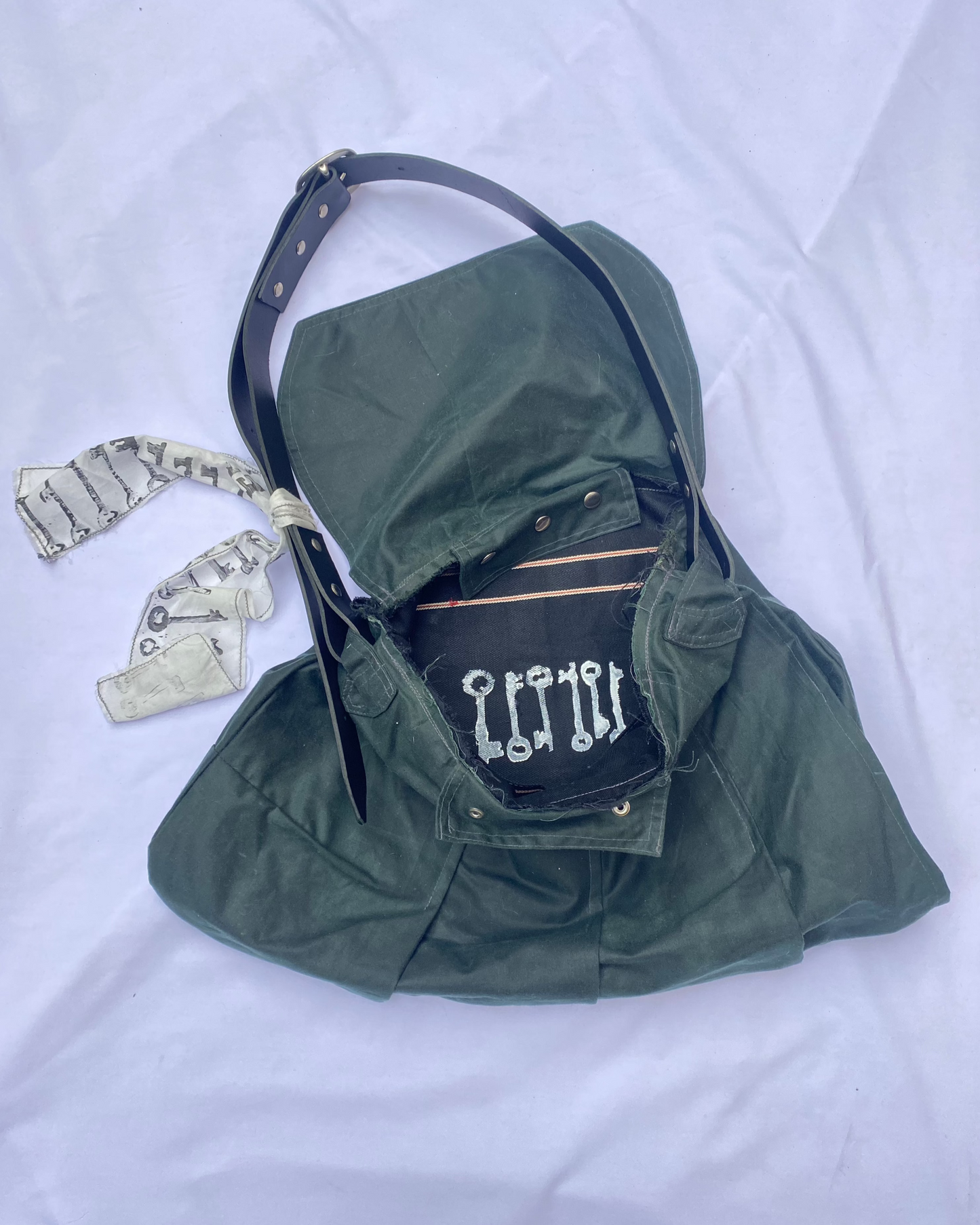 Waxed Cotton Armour Bag