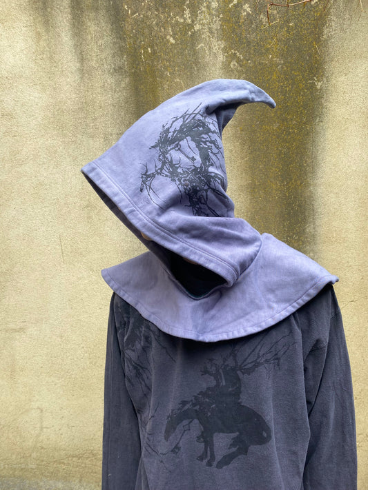 Liripipe hood
