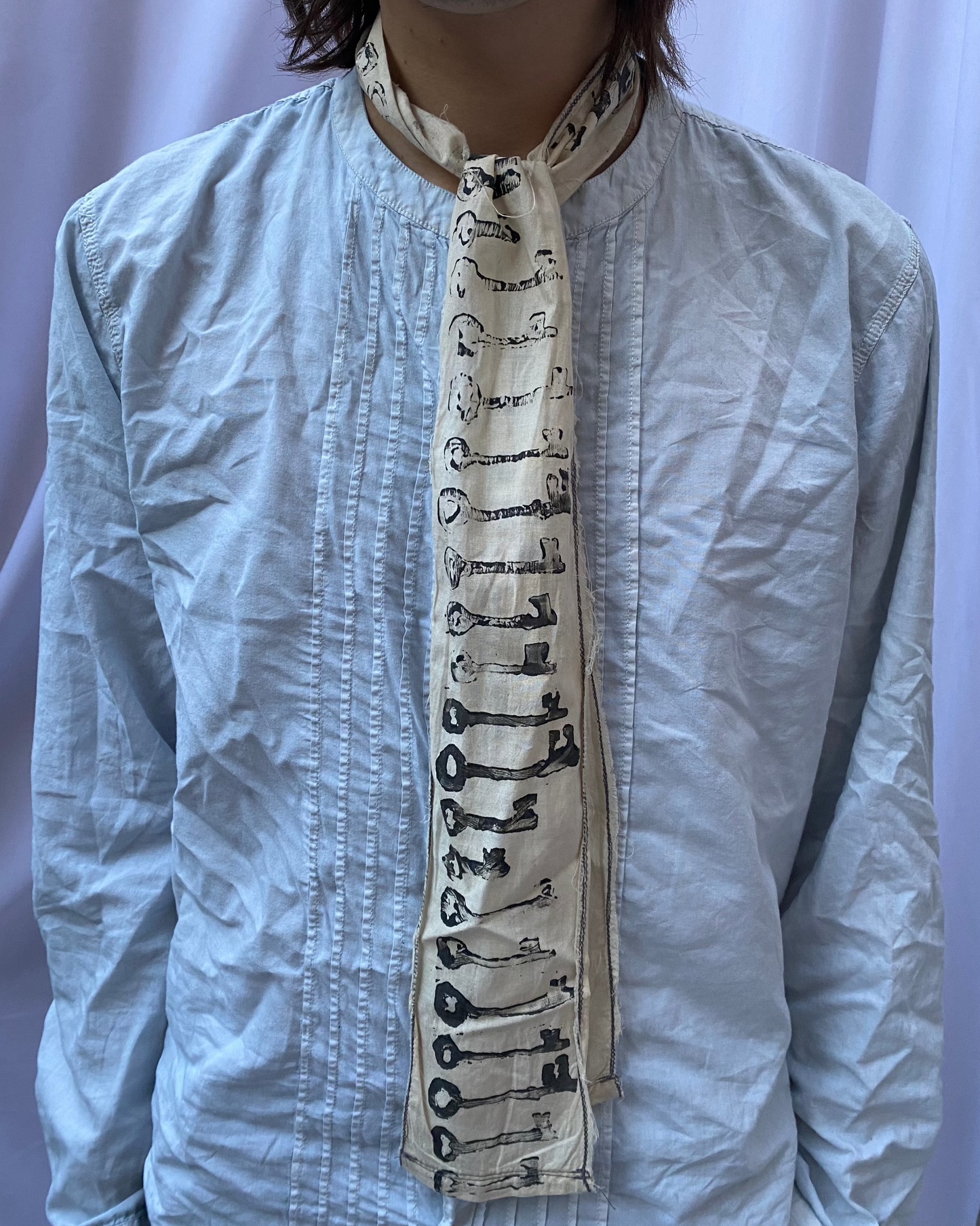 woodblock Printed Scarf